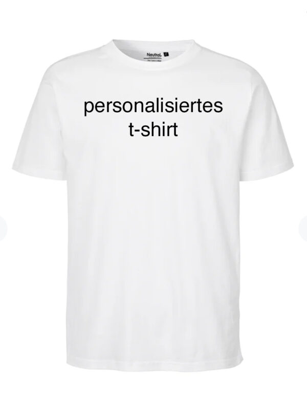 Screenshot T-Shirt personalisiert