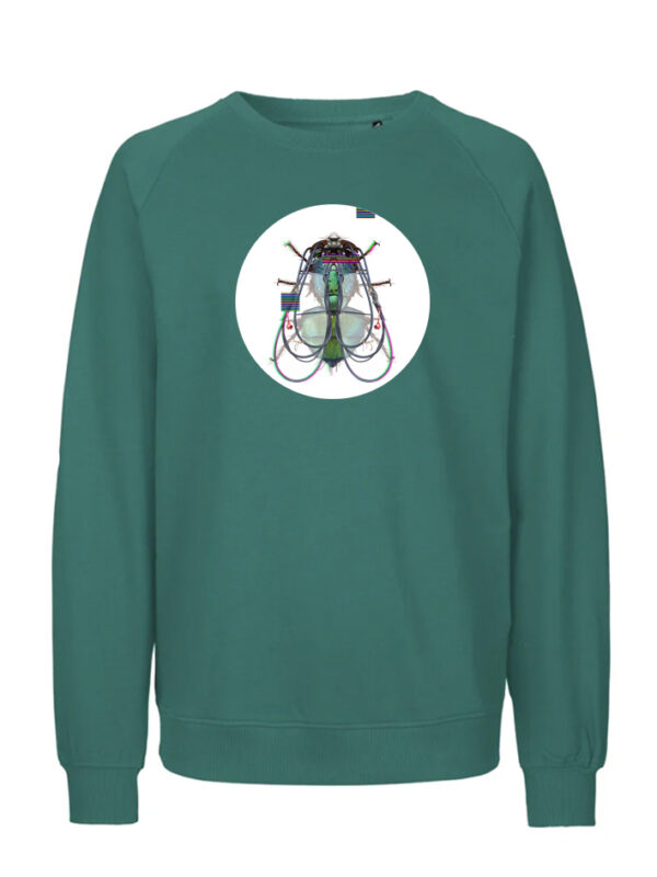 teal sweat L Sweatshirt 2